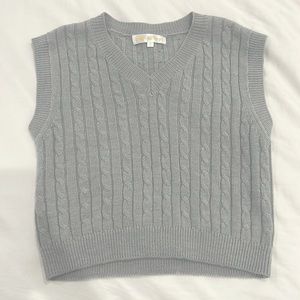 Grey sweater vest (never worn)